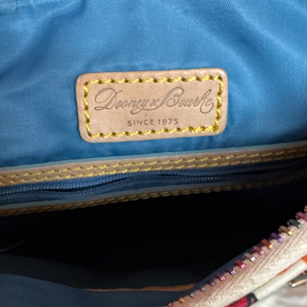 Dooney & Bourke Disney Sketch Print Nylon Crossbody Bag, EUC - Picture 6 of 10